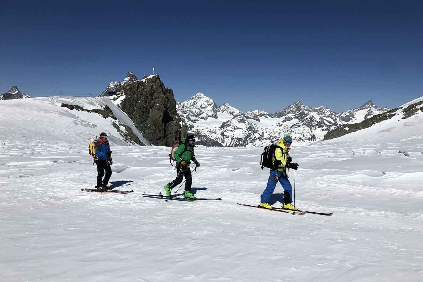 Sci Alpinismo al Monte Rosa