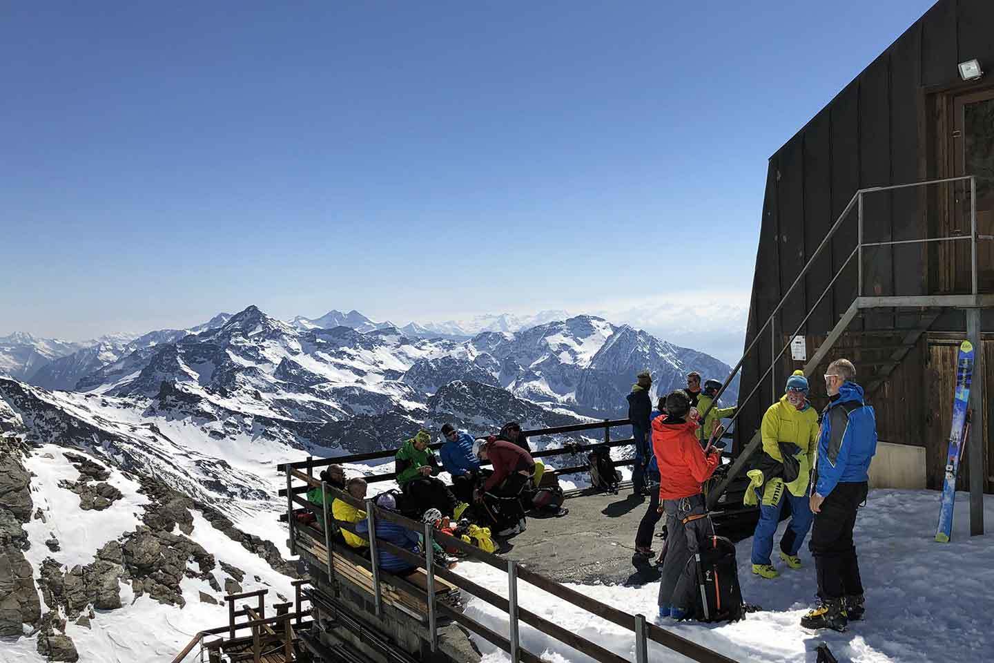 Sci Alpinismo al Monte Rosa