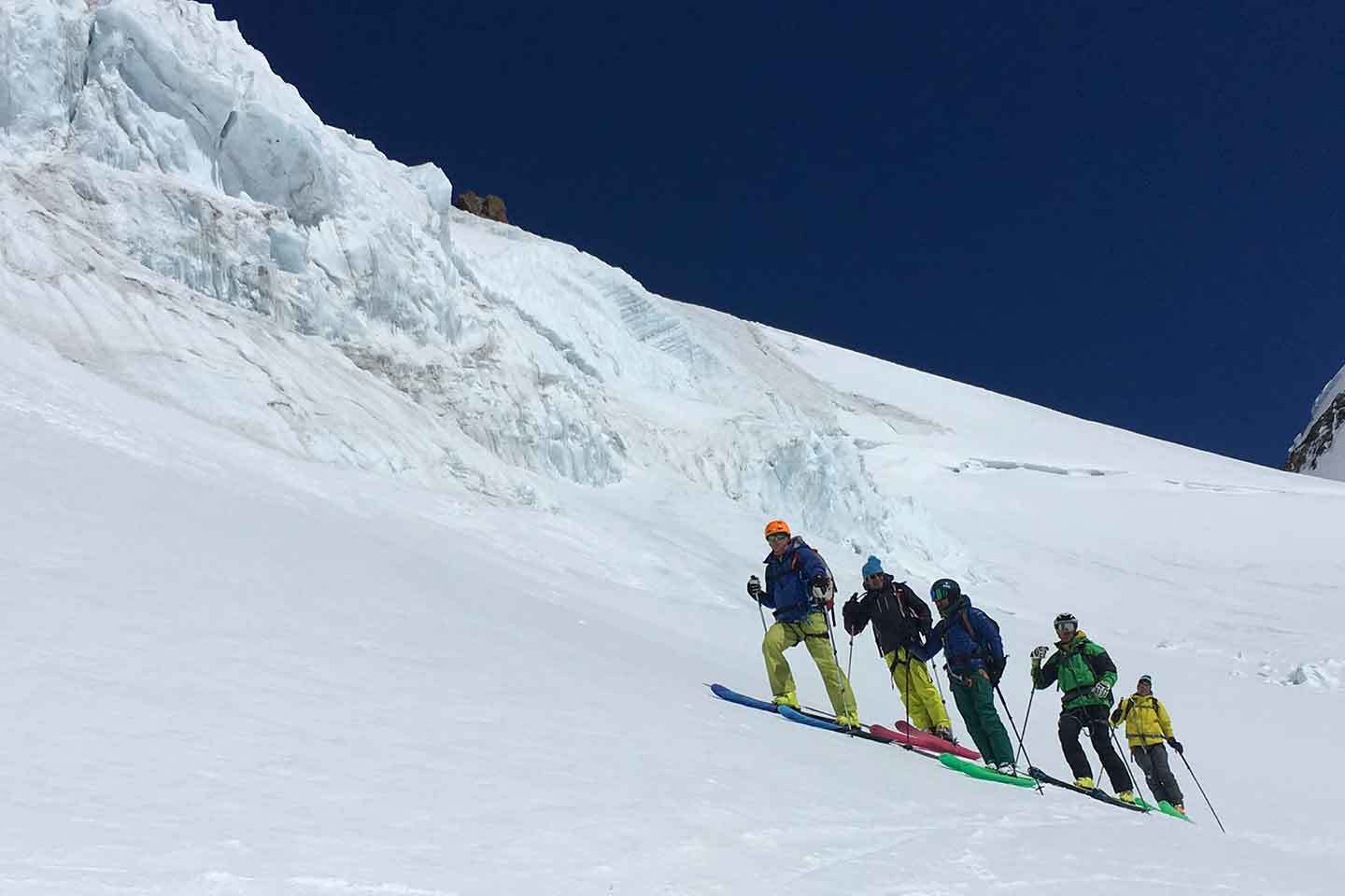 Traversata Sci Alpinistica del Monte Rosa