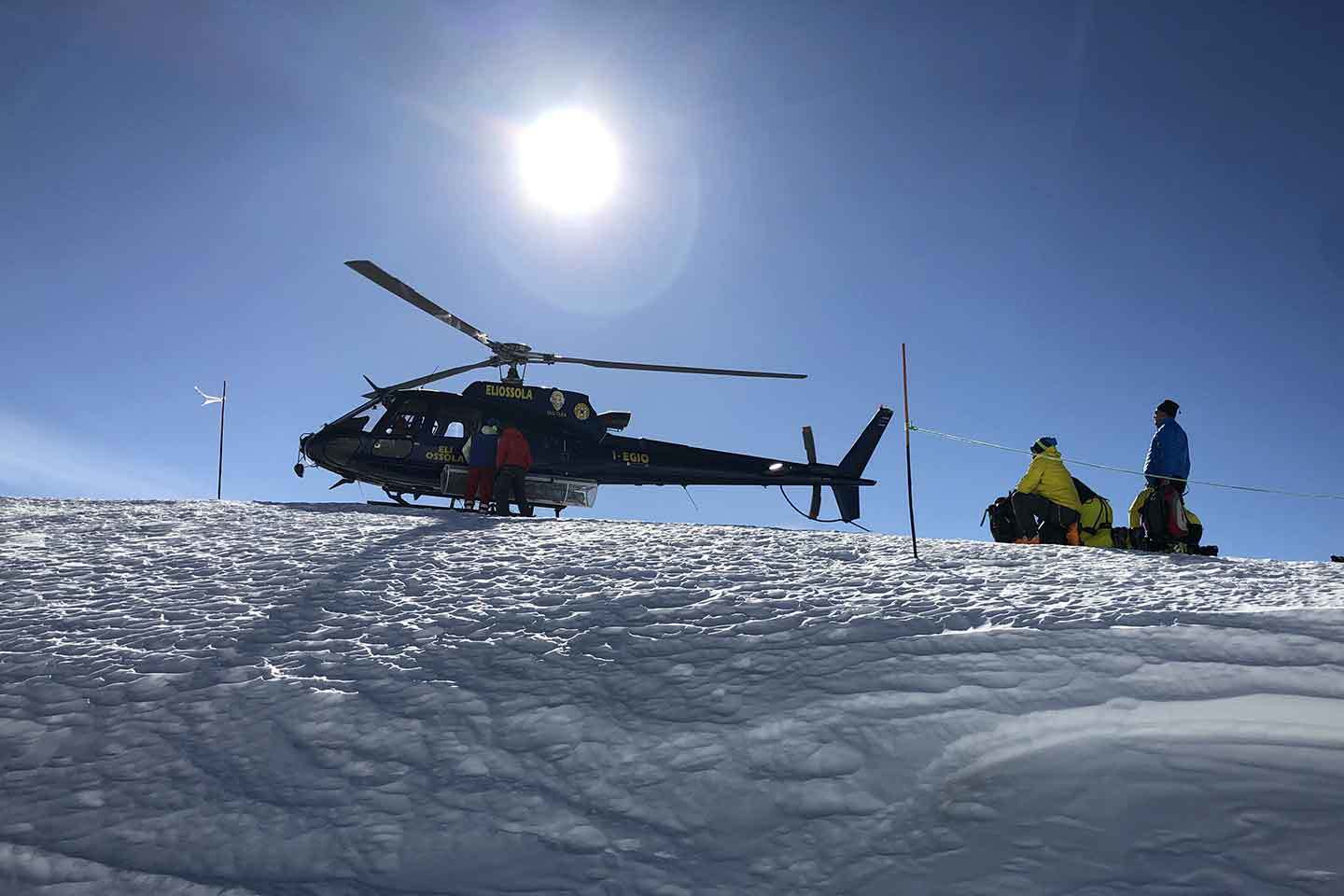 Sci Alpinismo al Monte Rosa