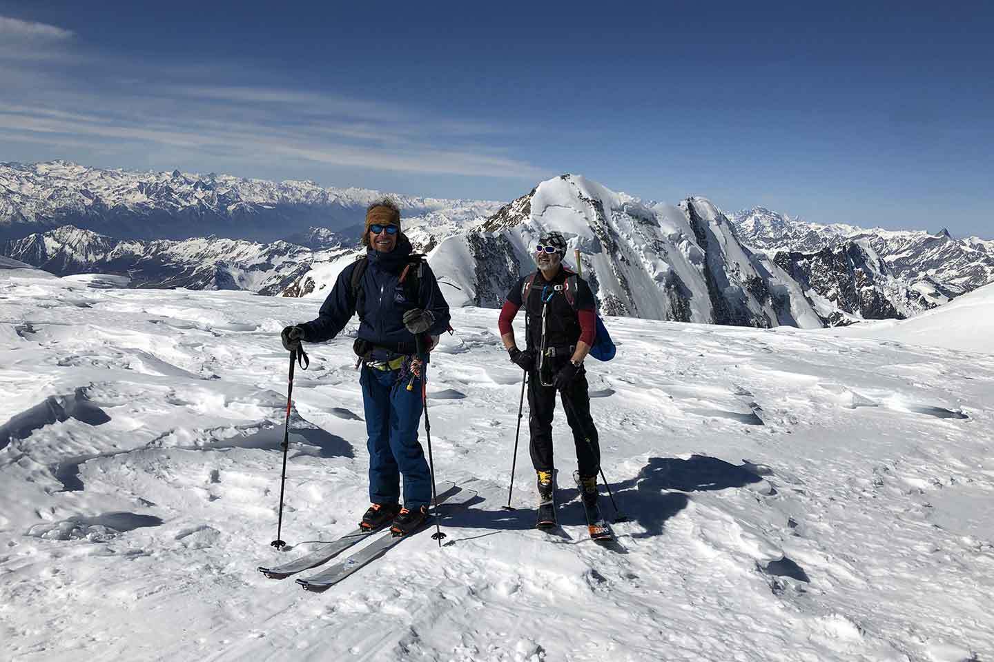 Sci Alpinismo al Monte Rosa