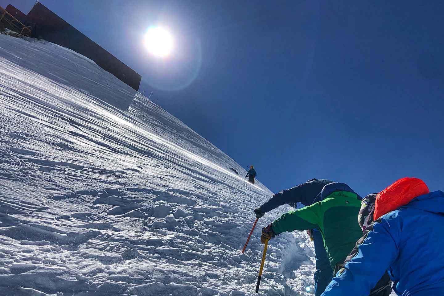 Sci Alpinismo al Monte Rosa