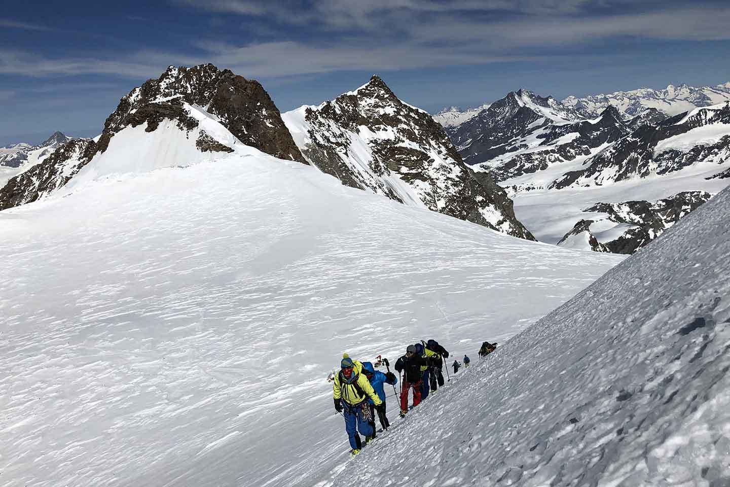 Ski Mountaineering Traverse of Monterosa