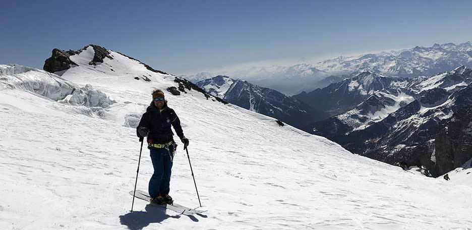 Tour di Scialpinismo al Castore da Champoluc