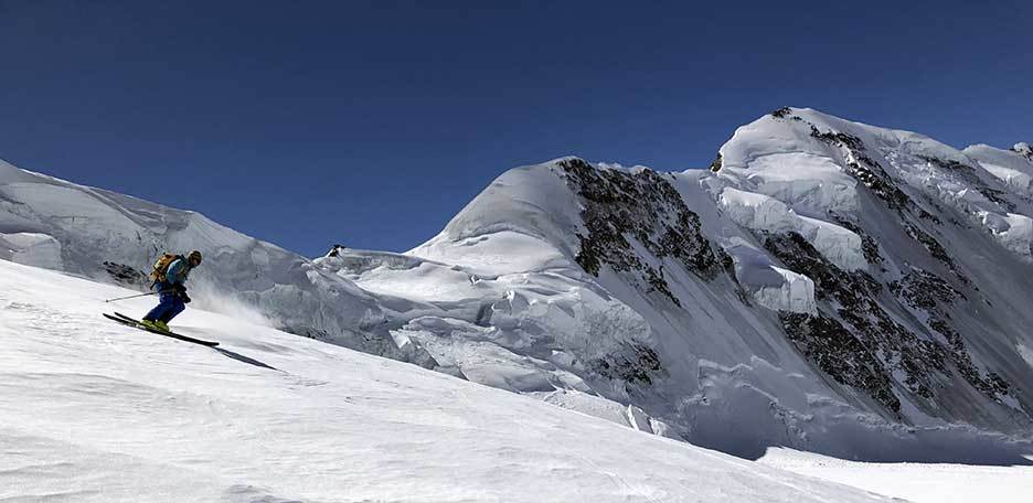 Sci Alpinismo al Monte Rosa