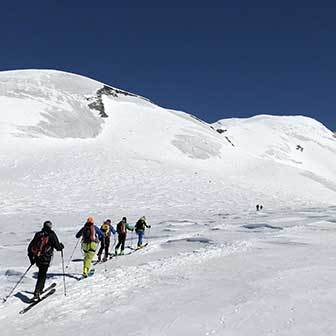 Giro del Monte Rosa, Tour Sci Alpinistico di 5 Giorni 