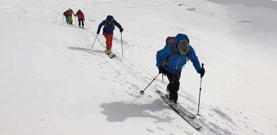 Sci Alpinismo al Monte Rotella da Rocca Pia