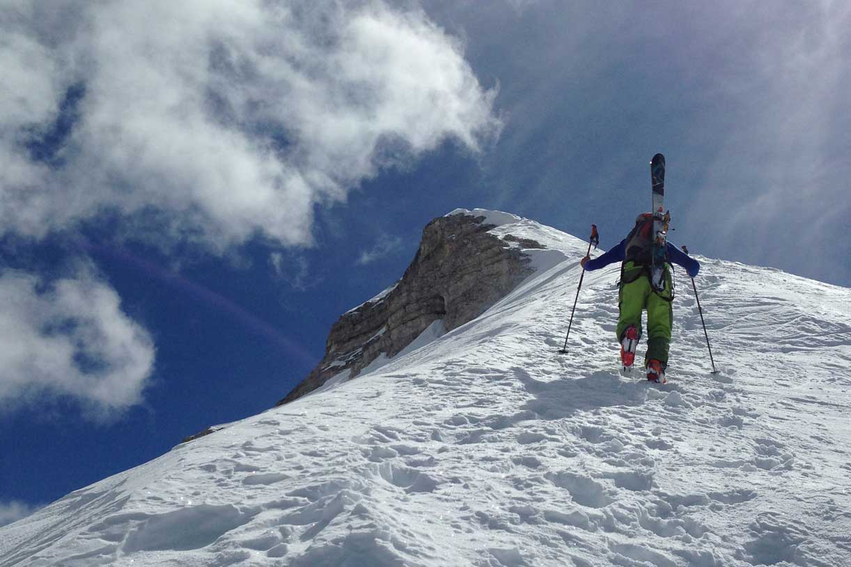 Ski Mountaineering to Tofana di Rozes