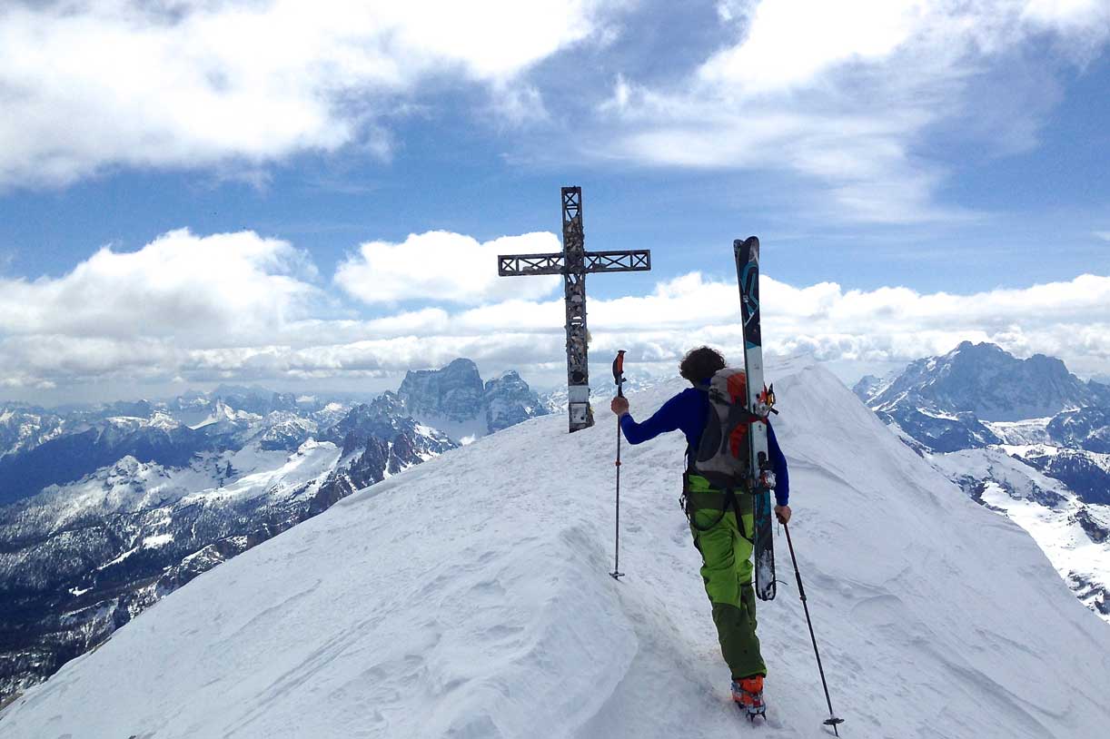 Ski Mountaineering to Tofana di Rozes