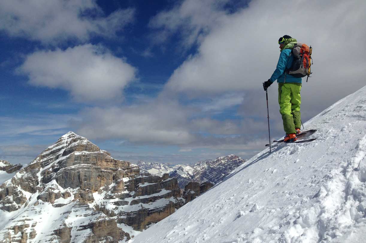 Ski Mountaineering to Tofana di Rozes