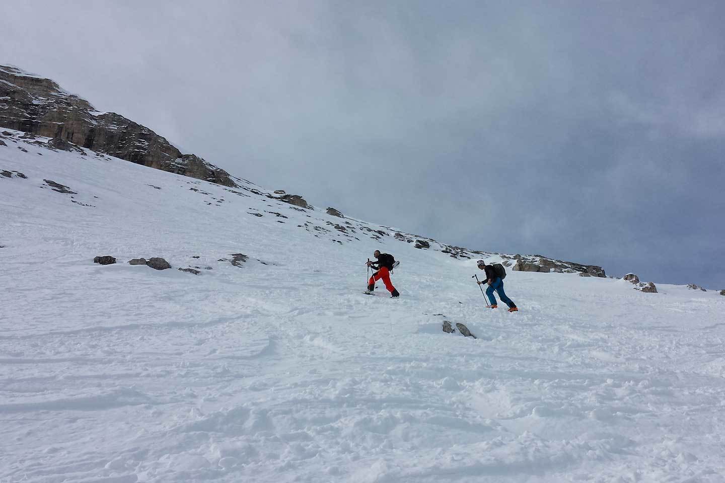 Sci Alpinismo alla Tofana di Rozes e Bus de Tofana