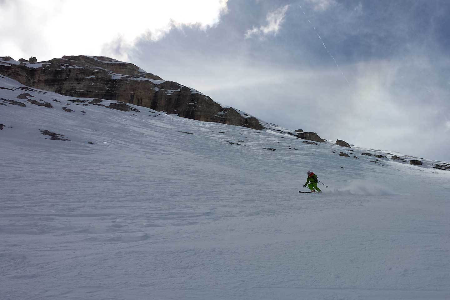 Sci Alpinismo alla Tofana di Rozes e Bus de Tofana