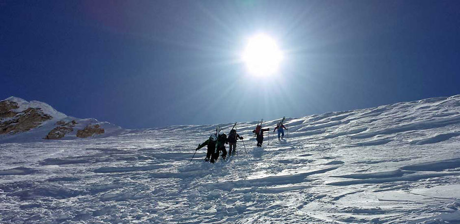 Ski Mountaineering to Tofana di Rozes