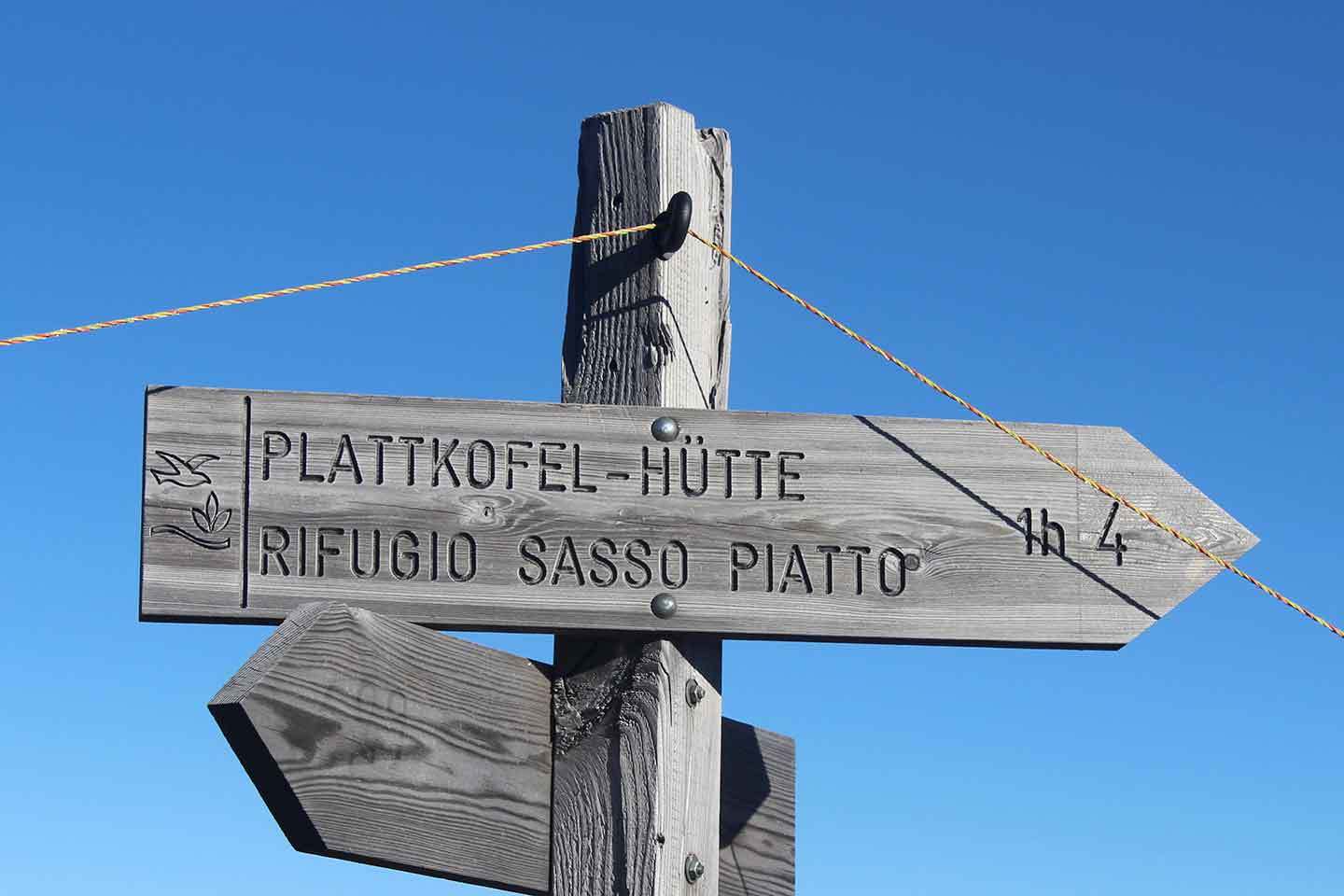 Traversata dal Col Rodella al Rifugio Sassopiatto