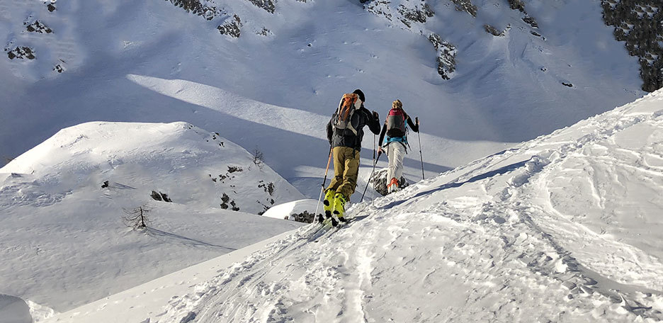 Sci Alpinismo al Mont de la Saxe