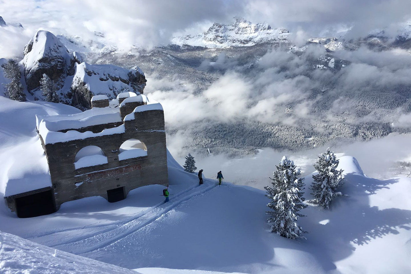 Sci Fuoripista Sci 18 al Monte Faloria