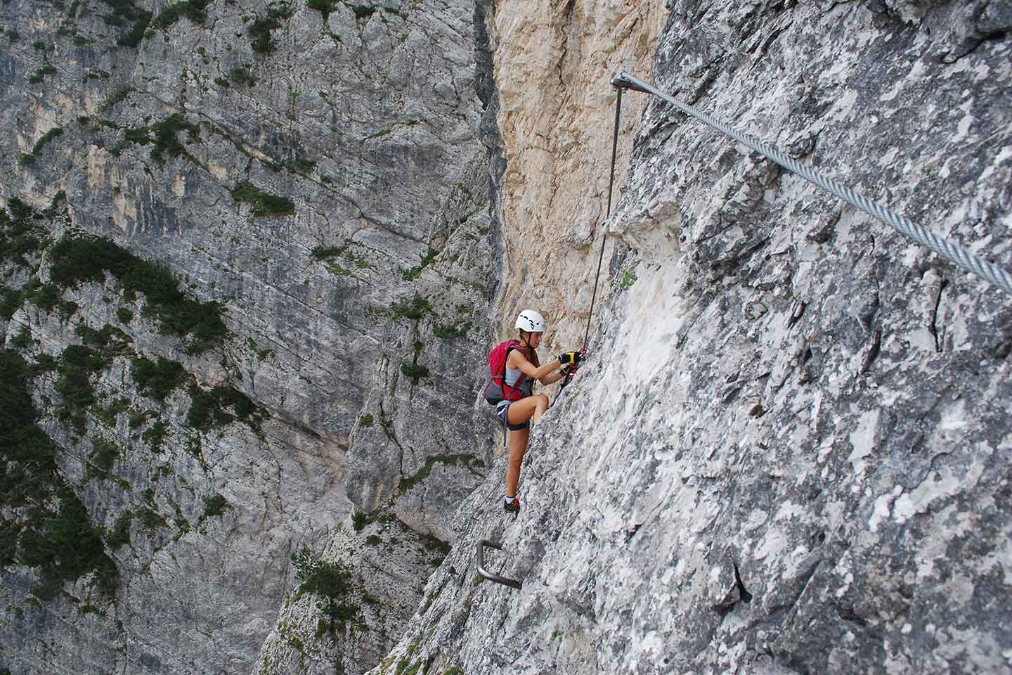 Ferrata Sci Club 18 al Monte Faloria