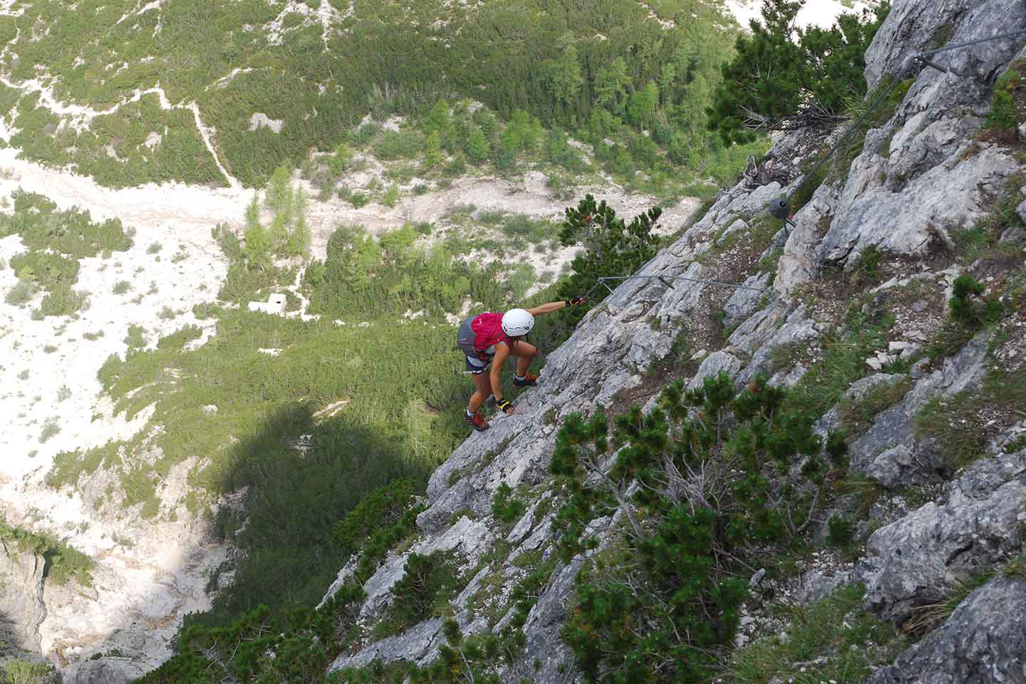 Ferrata Sci Club 18 al Monte Faloria