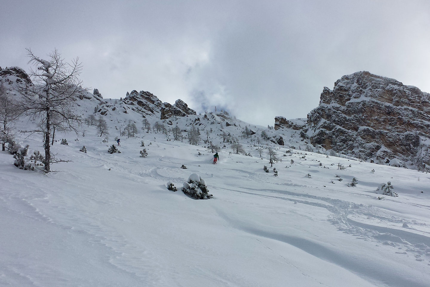 Sci Fuoripista Sci 18 al Monte Faloria