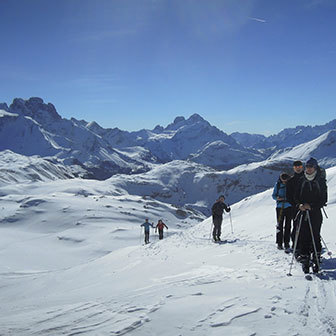 Sci Alpinismo al Monte Sella di Sennes