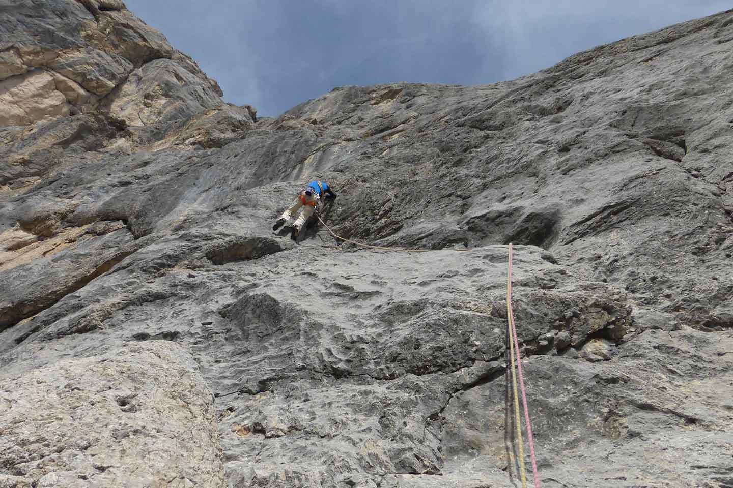 Via Tempi Moderni, Arrampicata in Marmolada - Bruno Pederiva Guida Alpina