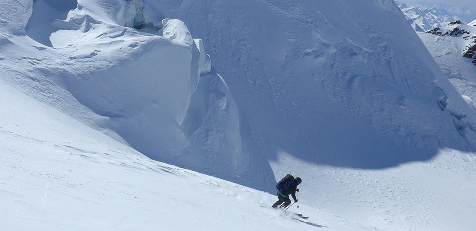 Sci Freeride al Ghiacciaio del Teodulo, Cervino Ski Paradise