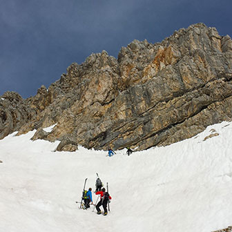 Ski Mountaineering to Tofana Terza and Vallon de Raola