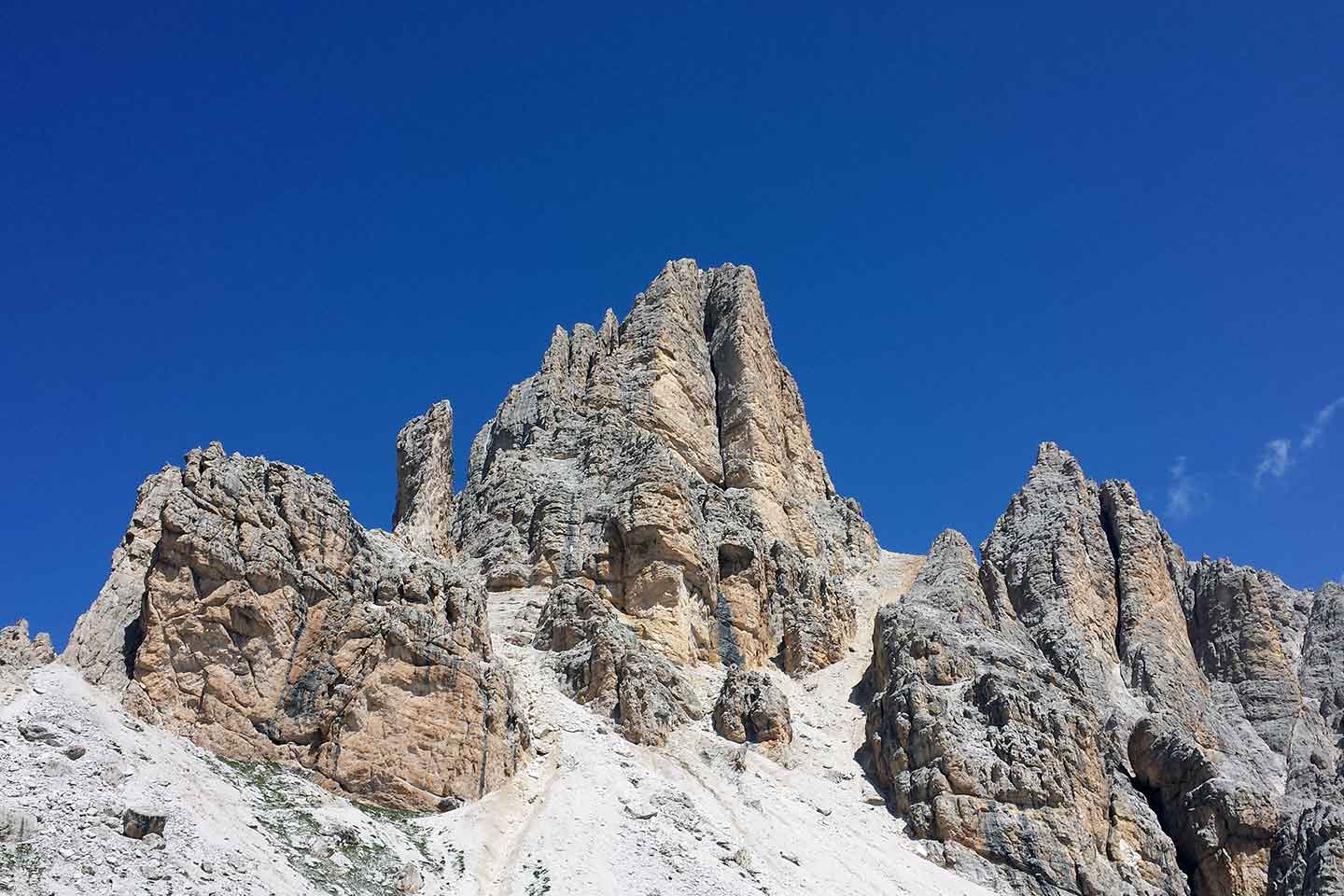 Ferrata Tomaselli alla Punta Fanis Sud