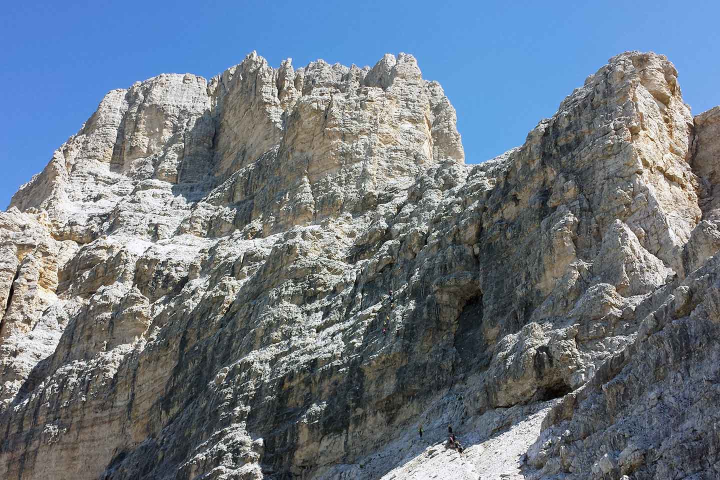 Ferrata Tomaselli alla Punta Fanis Sud