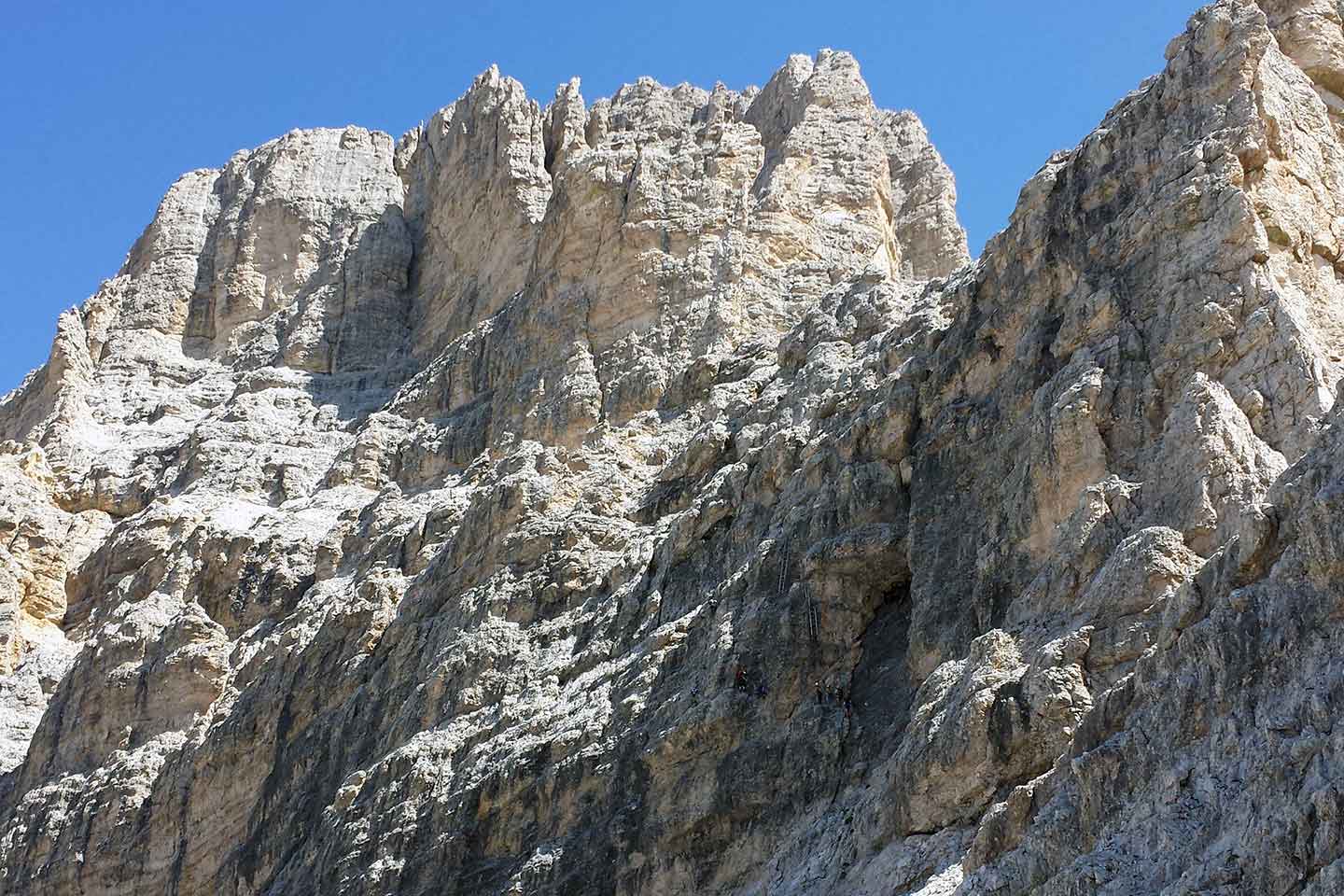 Ferrata Tomaselli alla Punta Fanis Sud