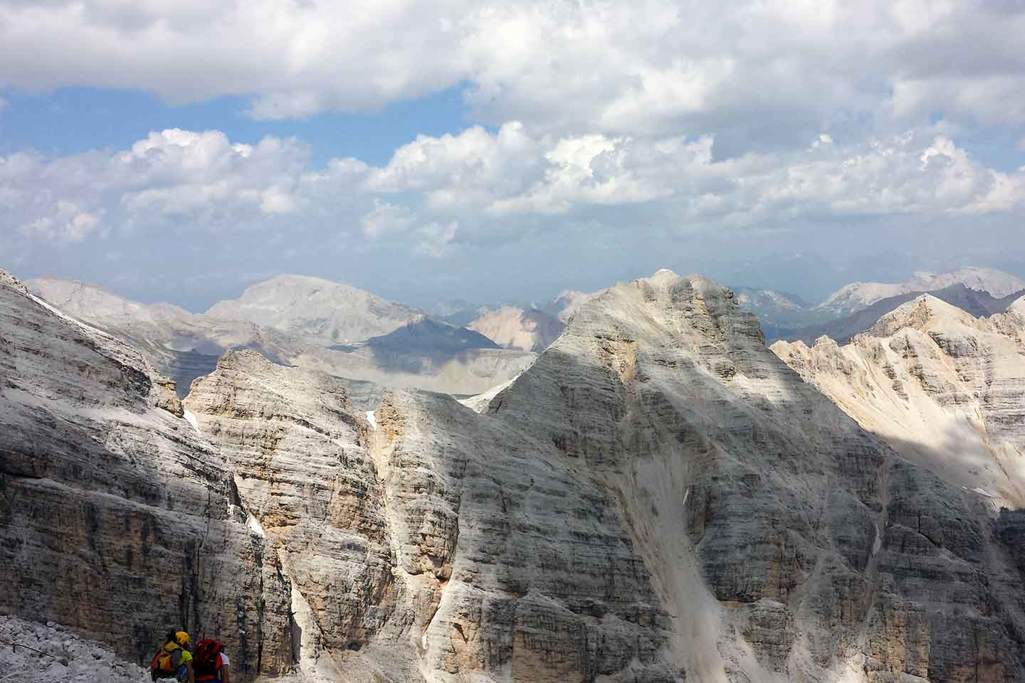 Ferrata Tomaselli alla Punta Fanis Sud