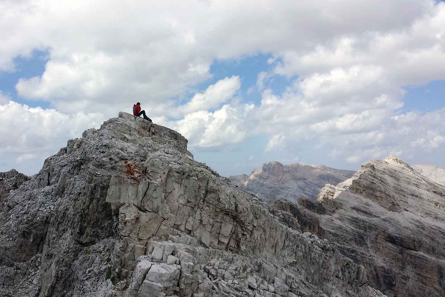 Ferrata Tomaselli alla Punta Fanis Sud