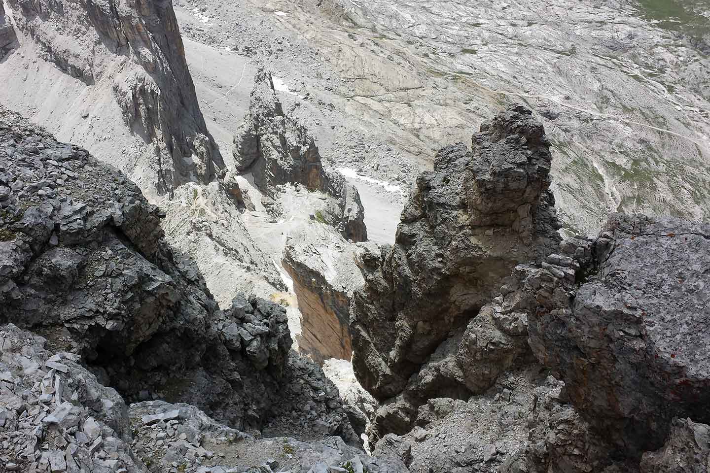 Ferrata Tomaselli alla Punta Fanis Sud