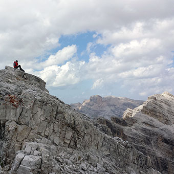 Ferrata Tomaselli alla Punta Fanis Sud