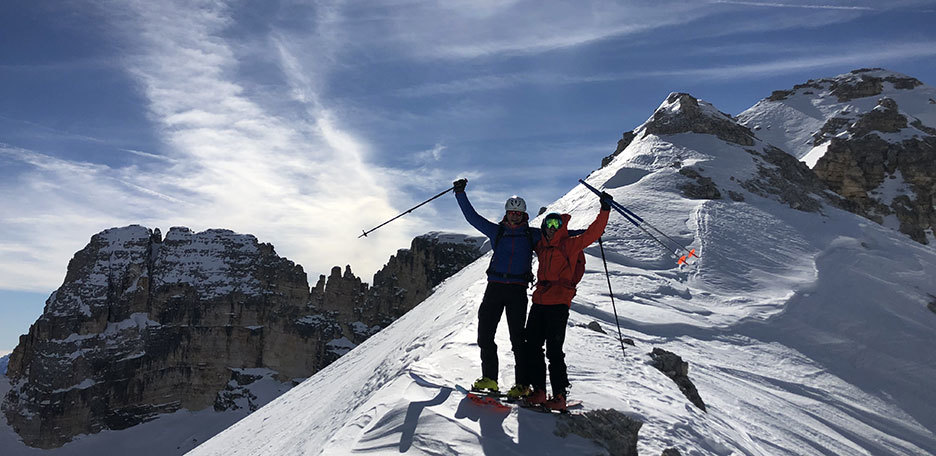 Escursioni Sci Alpinistiche Impegnative a Cortina d'Ampezzo