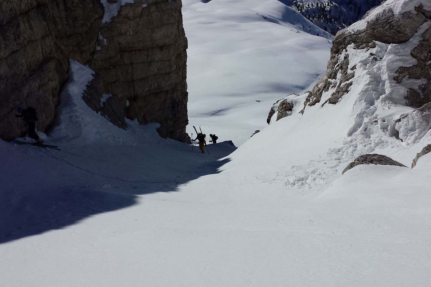 Sci Alpinismo alle Tre Cime di Lavaredo