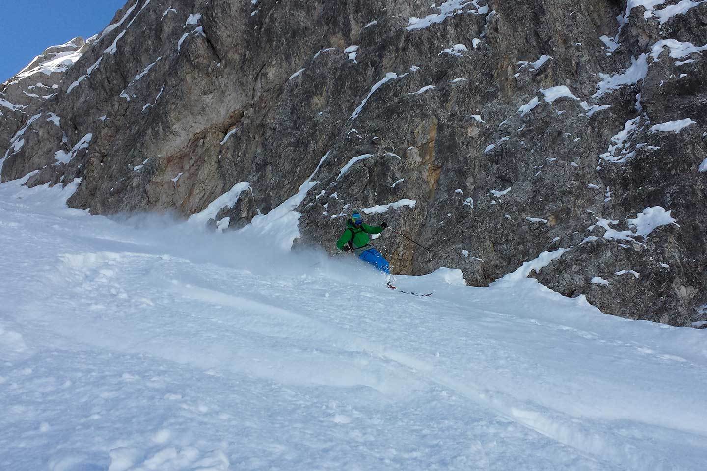 Sci Alpinismo alle Tre Cime di Lavaredo