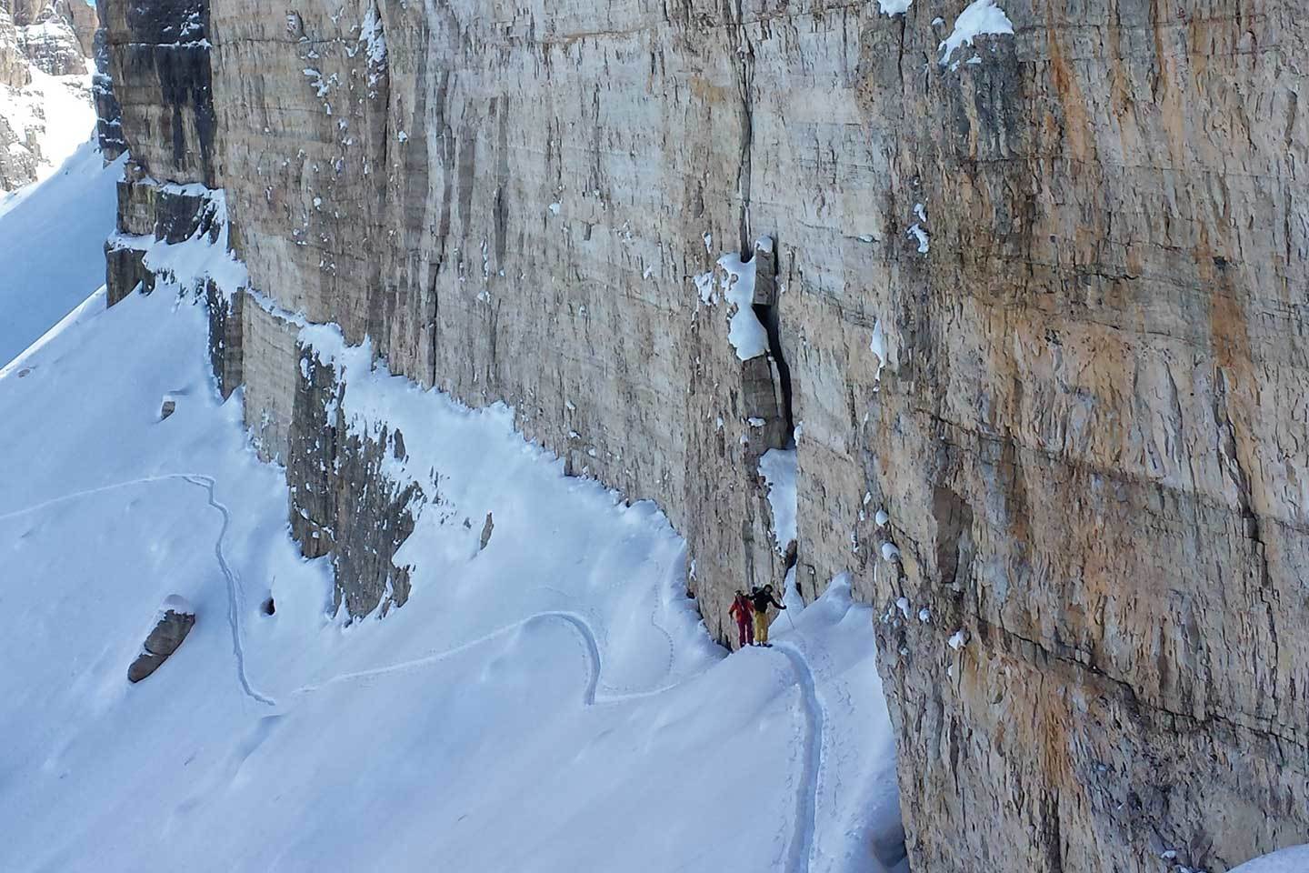 Sci Alpinismo alle Tre Cime di Lavaredo