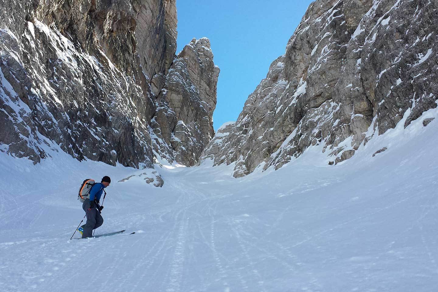 Ski Mountaineering in Tre Cime di Lavaredo