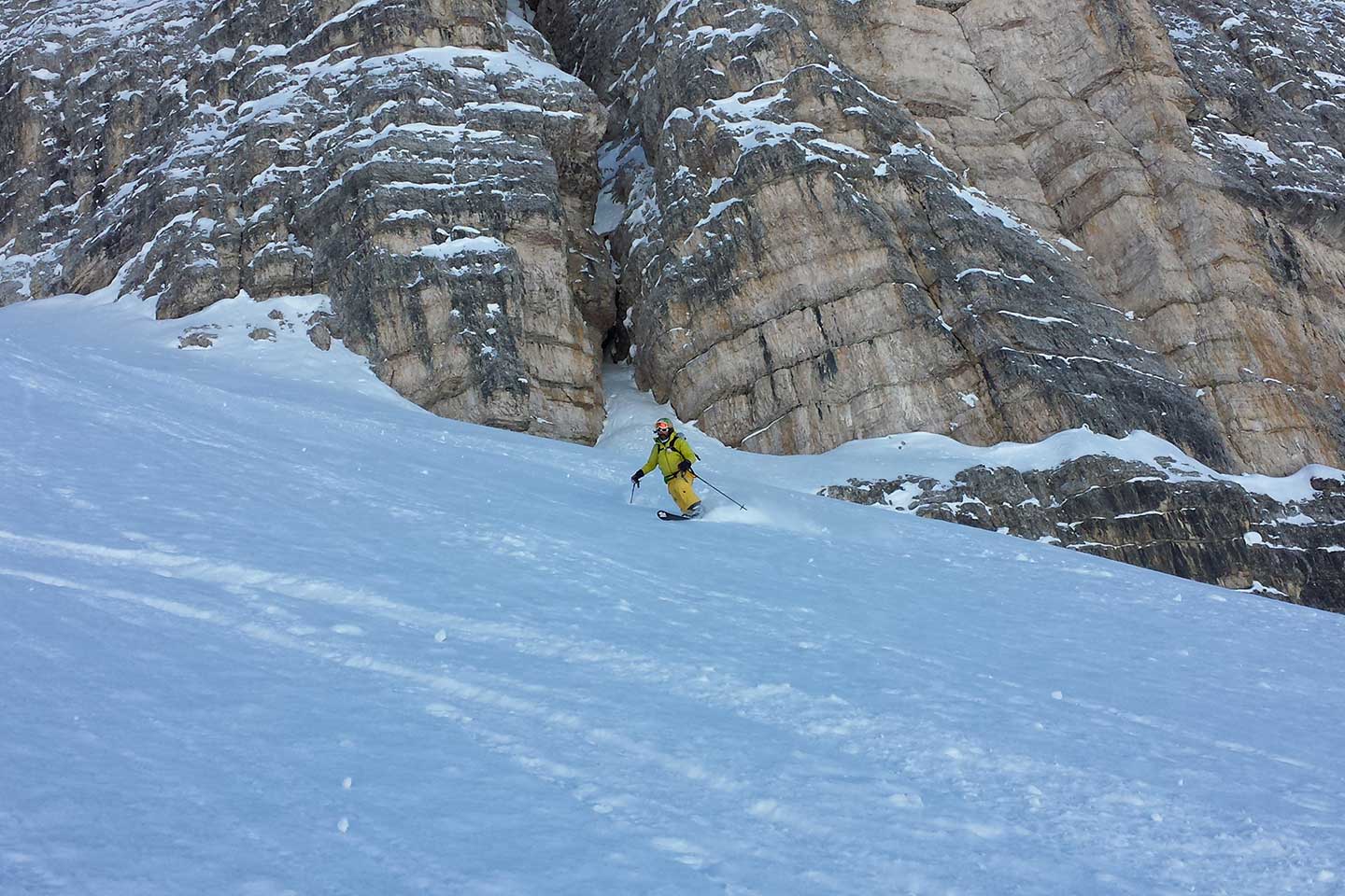 Sci Alpinismo alle Tre Cime di Lavaredo