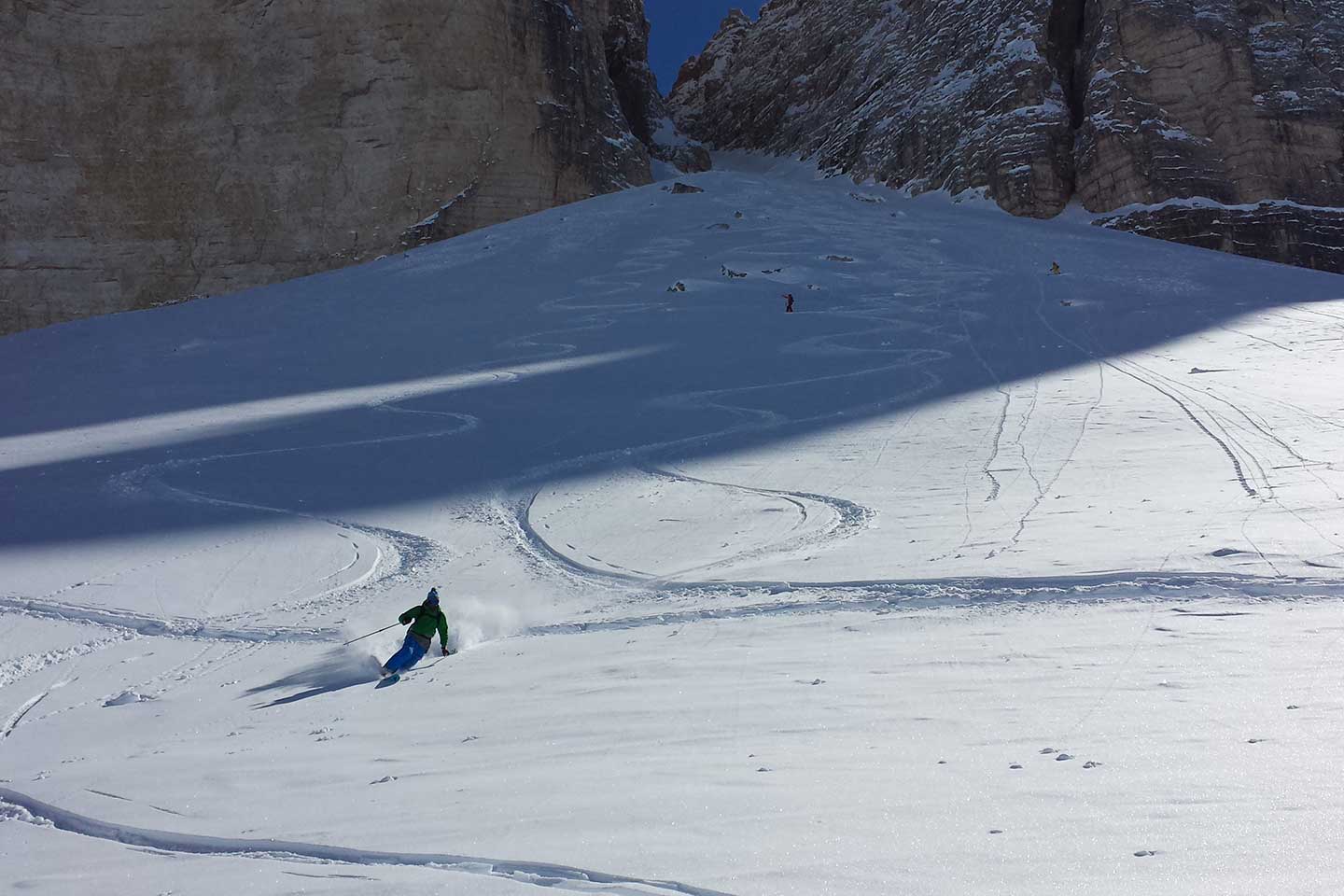 Sci Alpinismo alle Tre Cime di Lavaredo