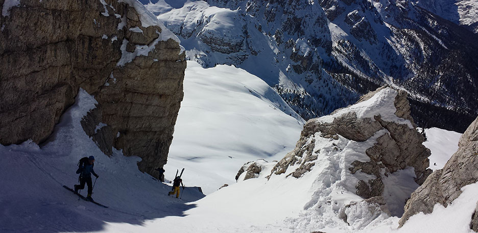 Ski Mountaineering in Tre Cime di Lavaredo