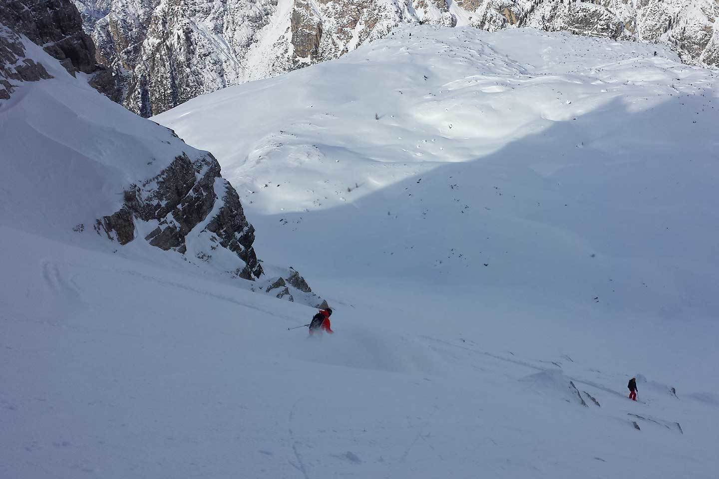 Complete Ski Mountaineering Tour of the Tre Cime di Lavaredo