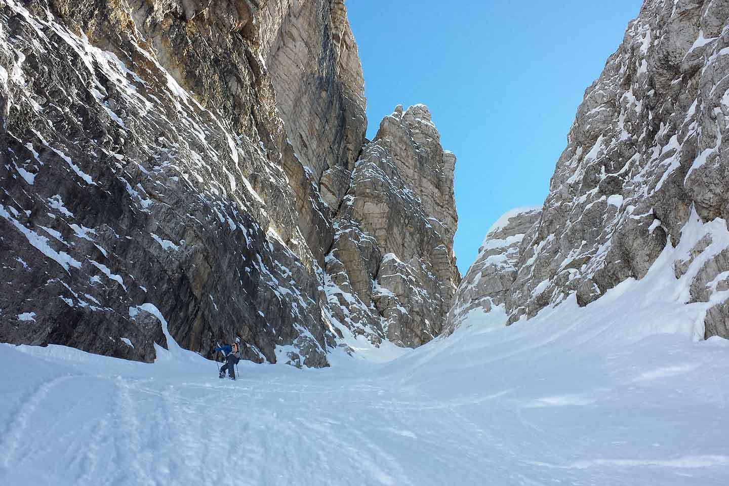 Complete Ski Mountaineering Tour of the Tre Cime di Lavaredo