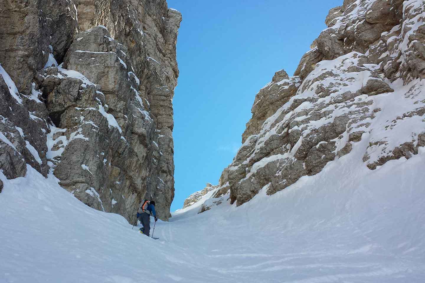 Complete Ski Mountaineering Tour of the Tre Cime di Lavaredo