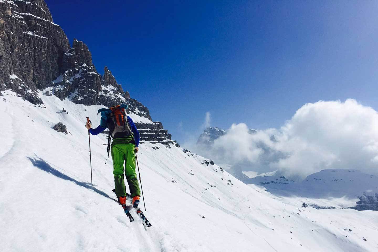 Complete Ski Mountaineering Tour of the Tre Cime di Lavaredo