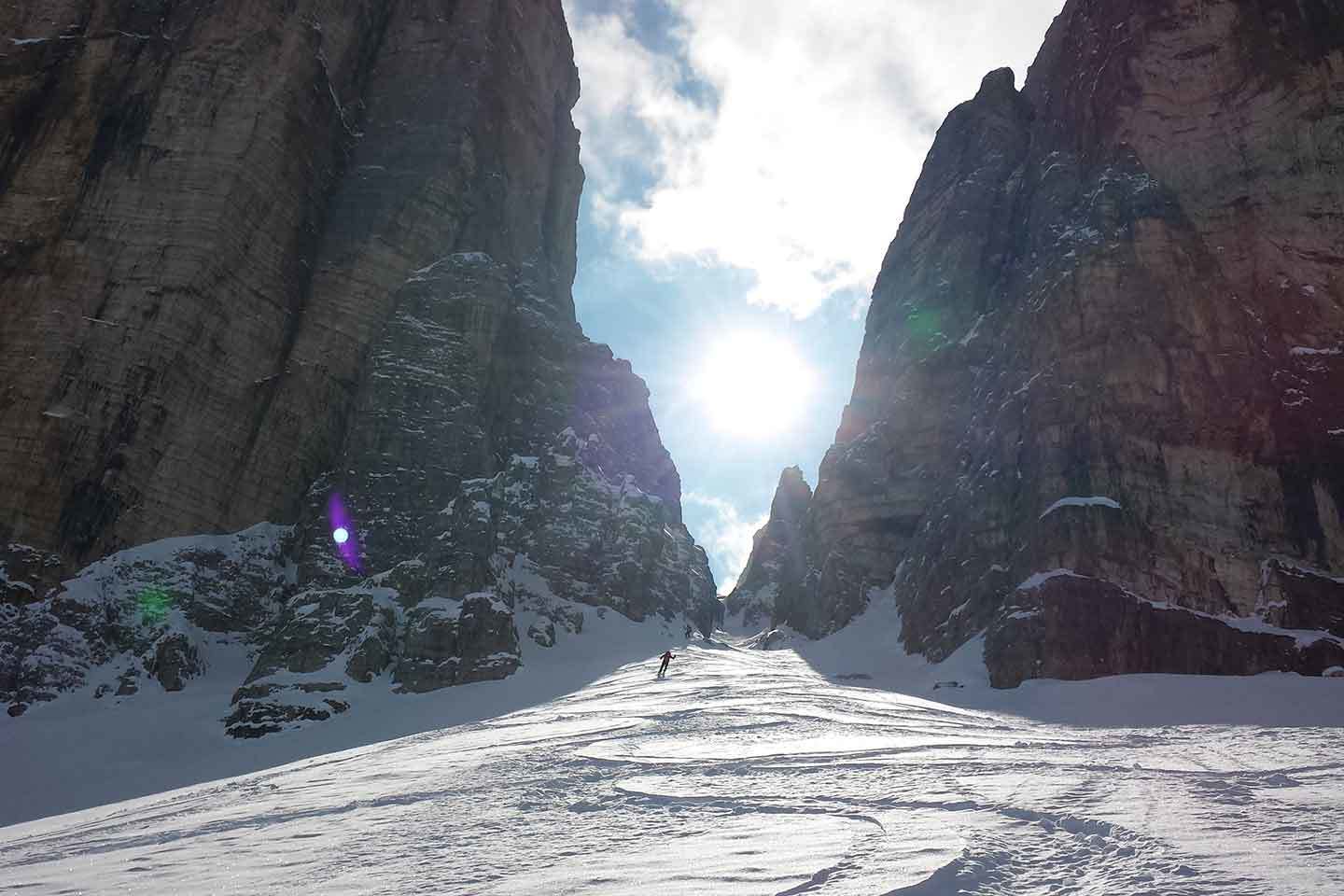 Tour Sci Alpinistico Completo delle Tre Cime di Lavaredo