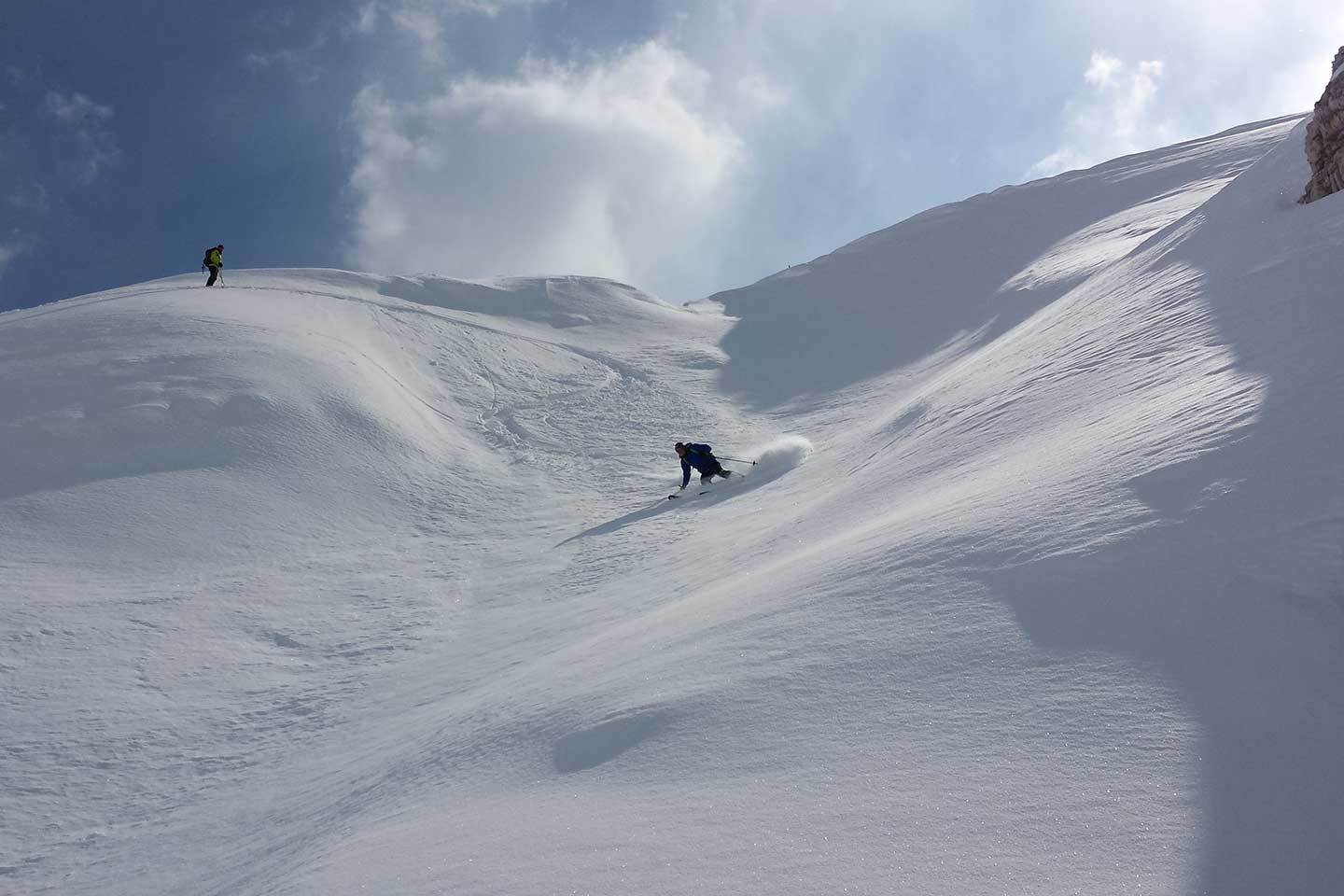 Complete Ski Mountaineering Tour of the Tre Cime di Lavaredo