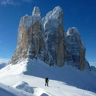 Ciaspolata alle Tre Cime di Lavaredo