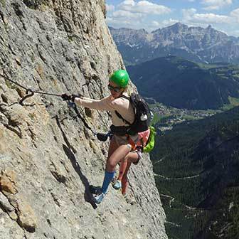 Via Ferrata Brigata Tridentina al Pisciadù, Gruppo Sella